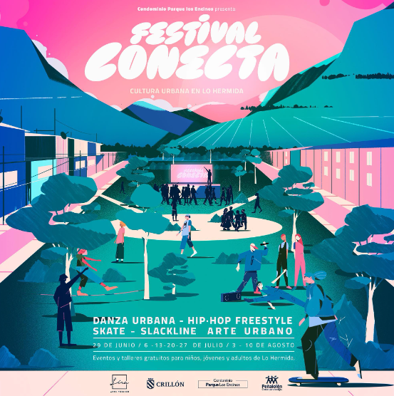 Desde el 29 de junio se realizará el Festival Conecta en Lo Hermida