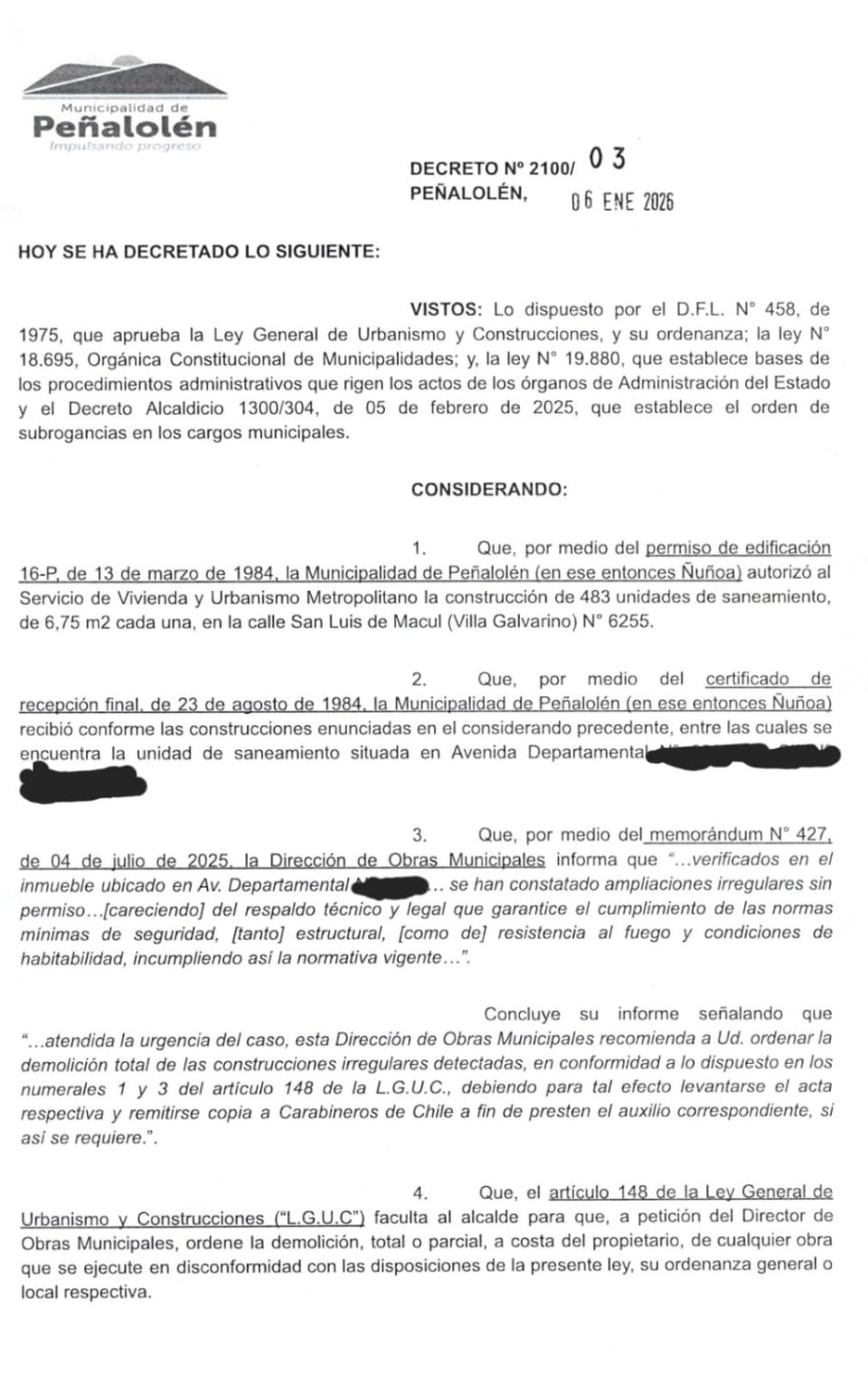 Documentos de respaldo Municipio